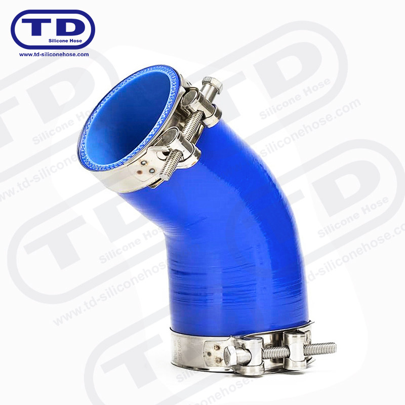 Silicone 45° Reducer Hose