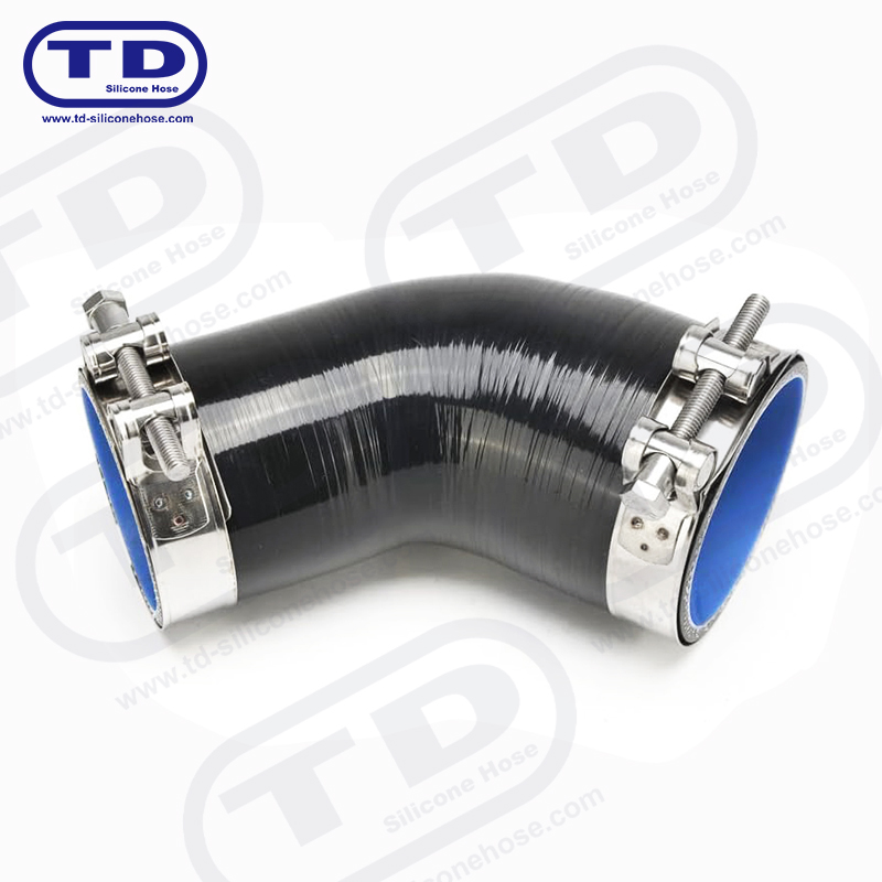 Silicone 45° Reducer Hose