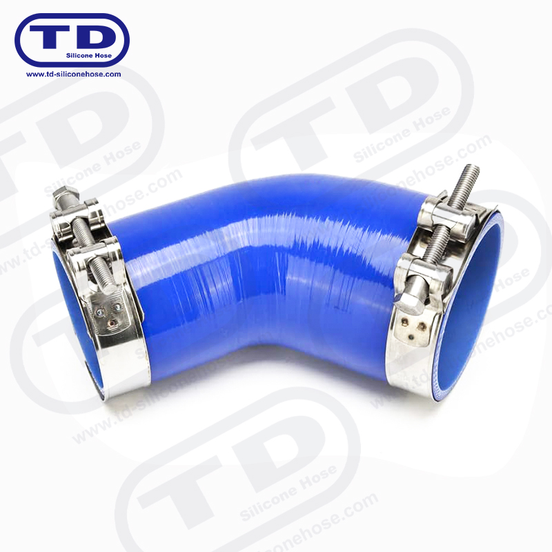 Silicone 45° Reducer Hose