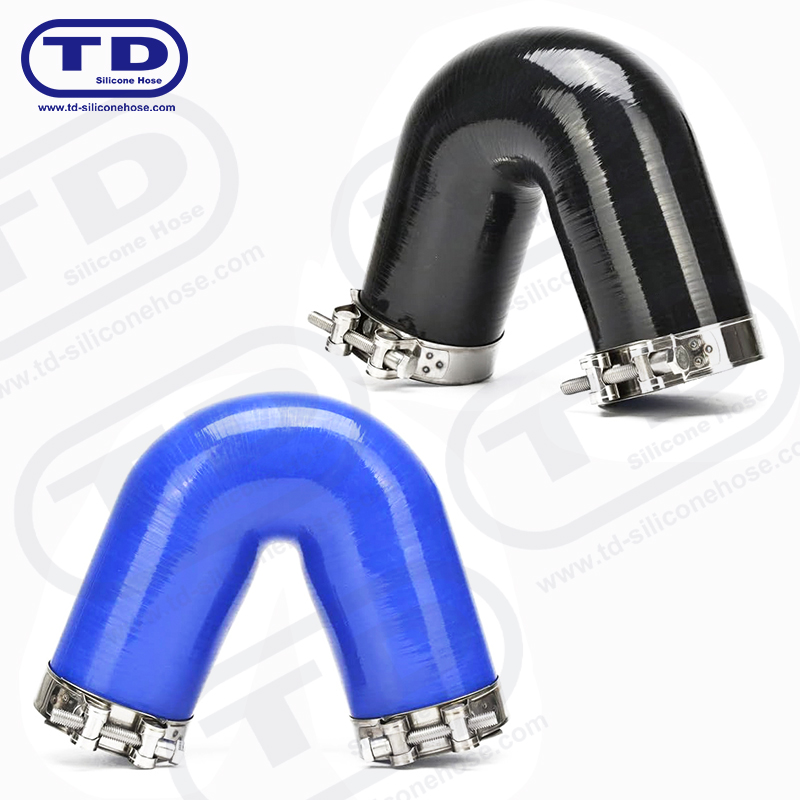 Silicone 135° Elbow Hose