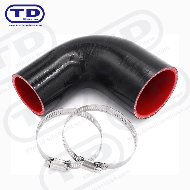 Silicone 90° Reducer Hose