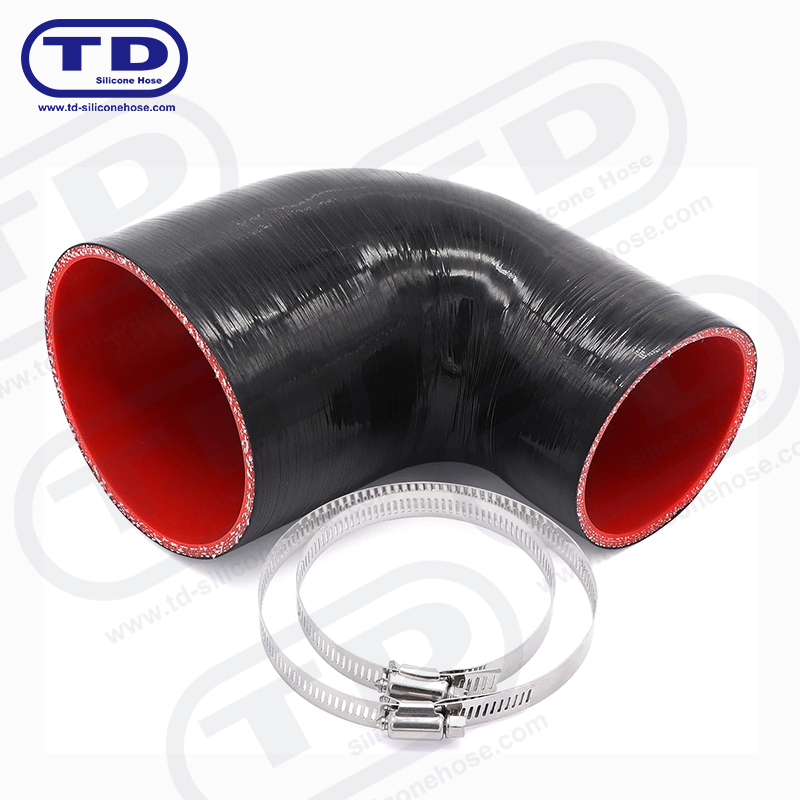 Silicone 90° Reducer Hose