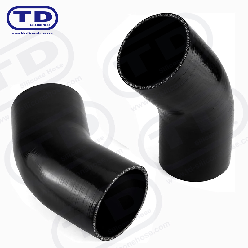 Silicone 45° Elbow Hose