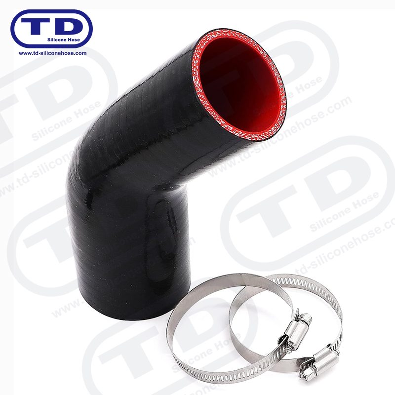 Silicone 45° Elbow Hose