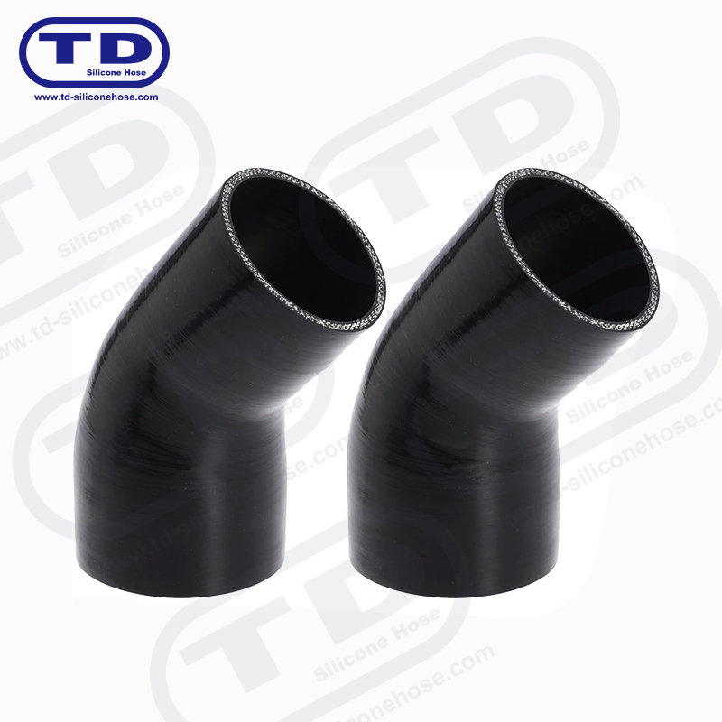 Silicone 45° Reducer Hose