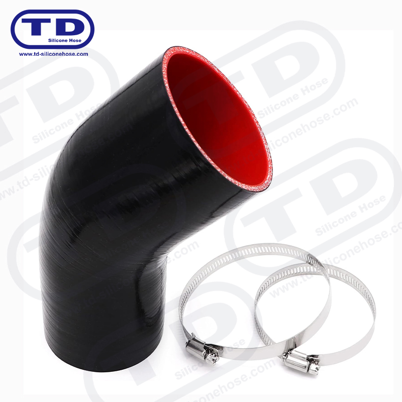 Silicone 45° Reducer Hose