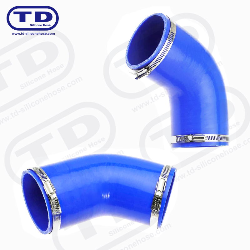 Silicone 45° Elbow Hose