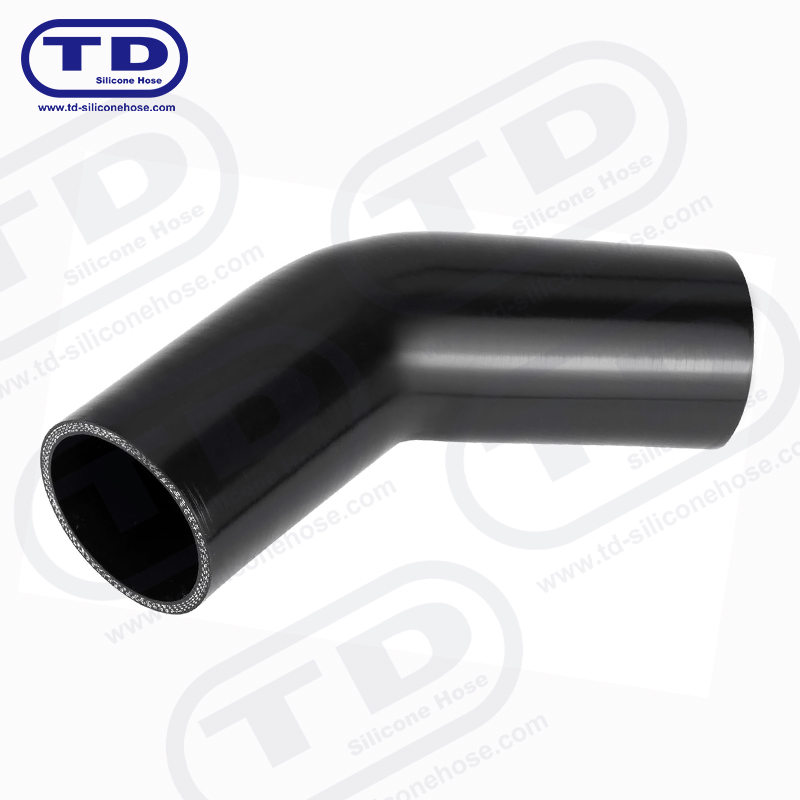 Silicone 45° Elbow Hose