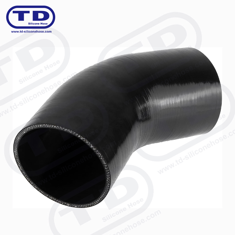 Silicone 45° Elbow Hose