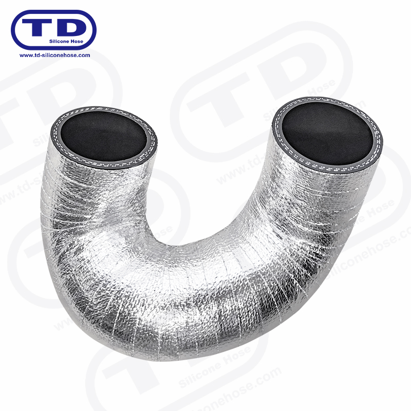 Aluminum Wrapped Silicone Hose