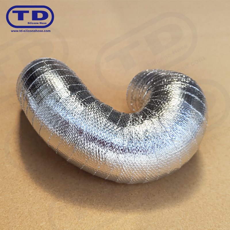 Aluminum Wrapped Silicone Hose