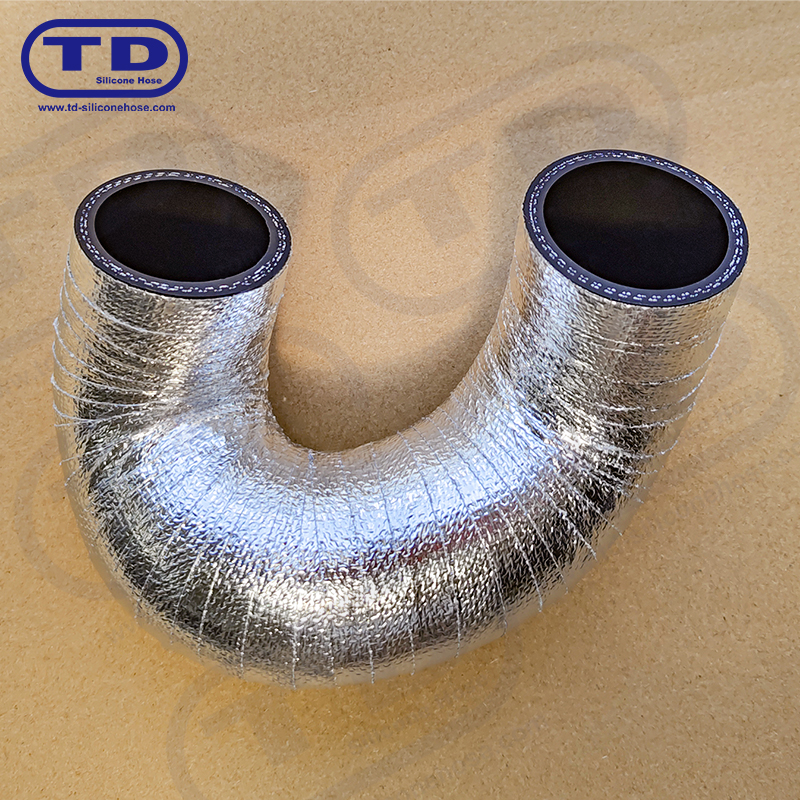 Aluminum Wrapped Silicone Hose