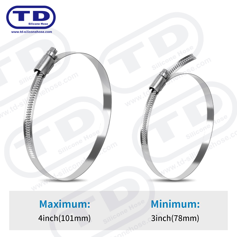 German Type Worm Drive Hose Clamp