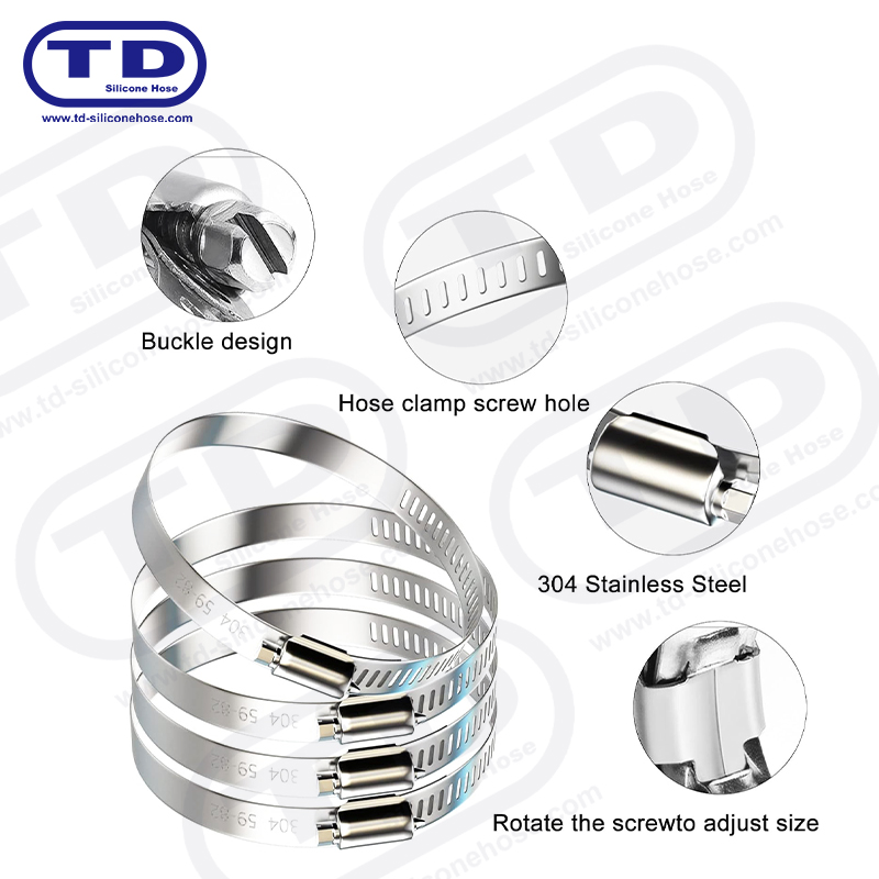 Amercian Type Worm Drive Hose Clamp (B-Clamp)