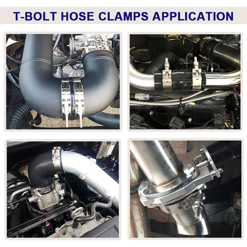 Heavy Duty T-Bolt Silicone Hose Clamp