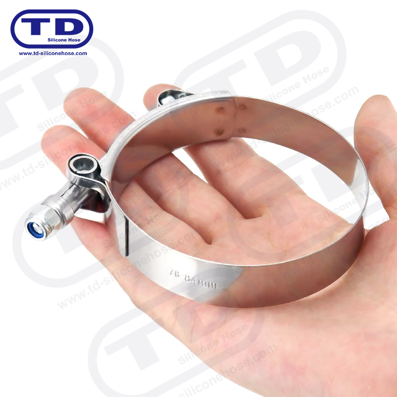 Heavy Duty T-Bolt Silicone Hose Clamp