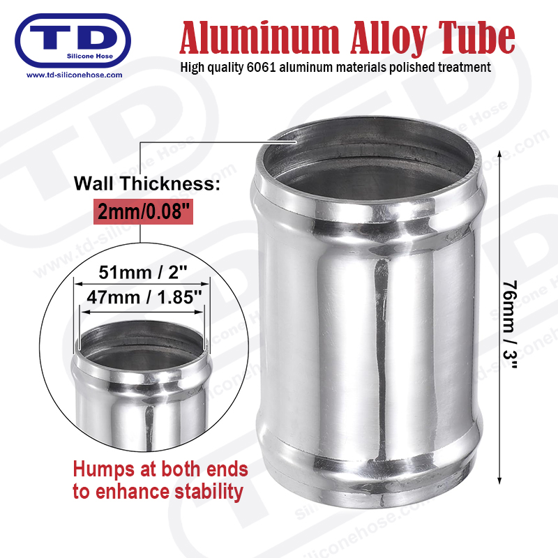 Aluminum Pipe OD: 2.0